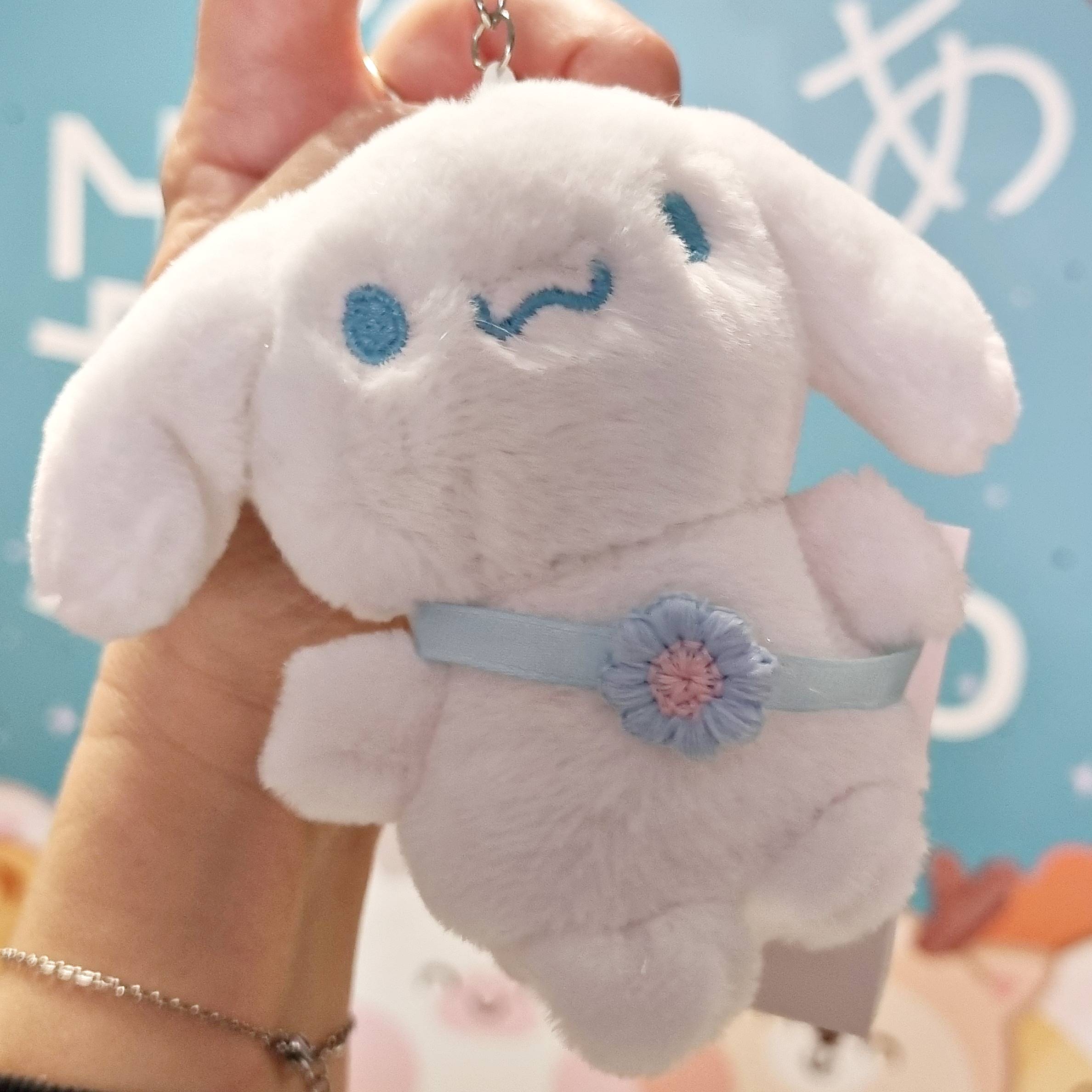 Breloczek Pluszowy Maskotka Cinnamoroll Z Kwiatkiem Myhomelife